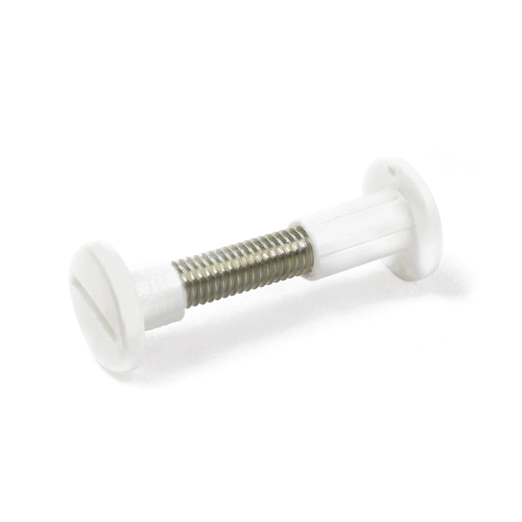 Viti di collegamento - 34 - 40 mm. - bianco - 4 pz.