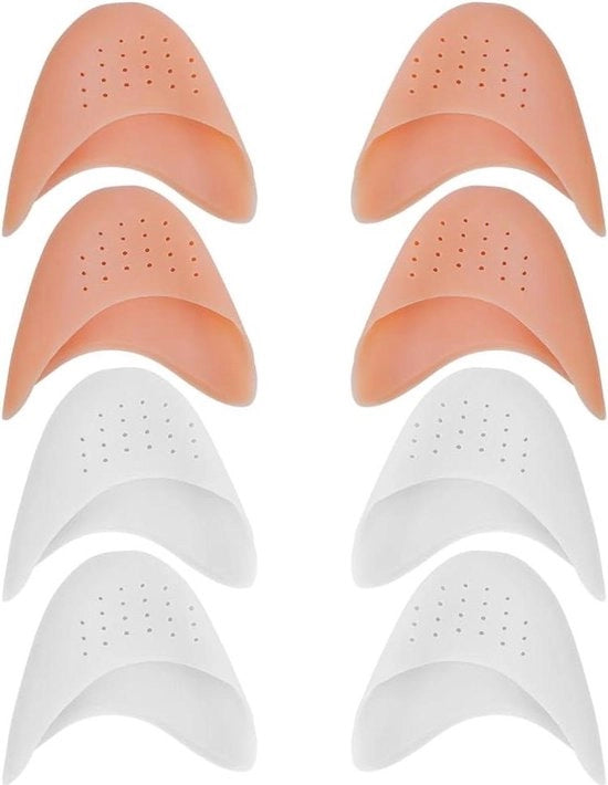 Protezione per piedi - Pads di silicona per uomo e donna - Rivestimento per scarpe - Padrini per piedi con foro respirante