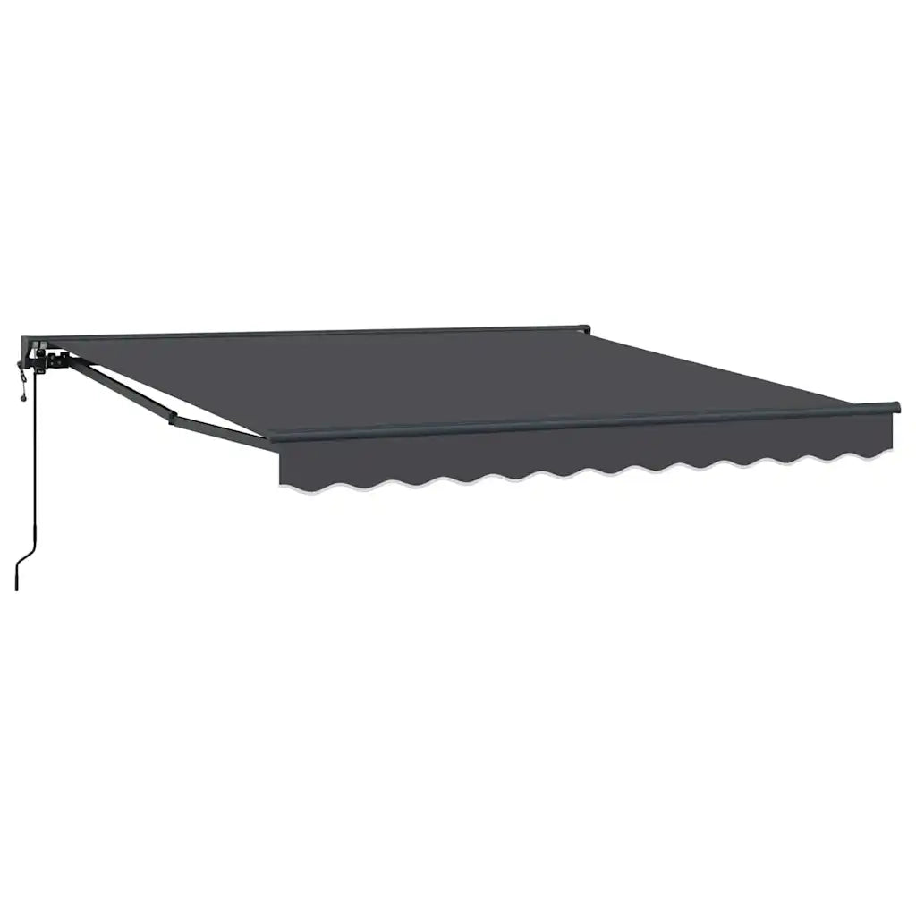 vidaXL Tenda Retrattile Antracite 300x250 cm Tessuto
