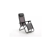 SDRAIO DA GIARDINO RELAX PIEGHEVOLE MULTIPOSIZIONE ANTRACITE SPRING 66X100X107