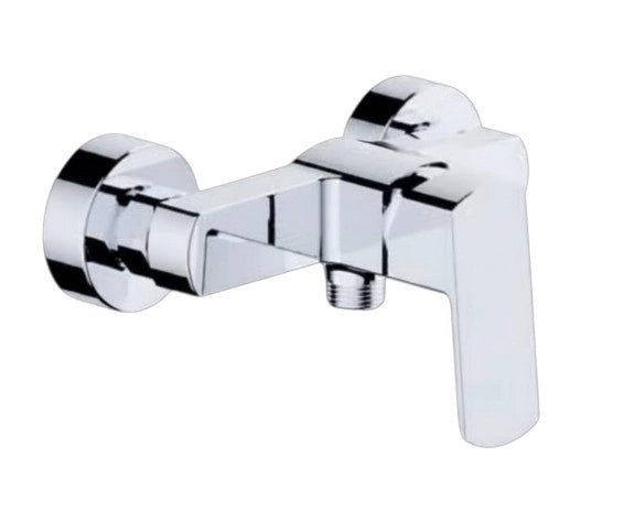 Miscelatore Doccia Esterno Design Minimal Cromato – Cartuccia Ø35 mm