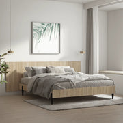 Testiera Letto Rovere Sonoma 240x1,5x80 cm Legno Ingegnerizzato 811055