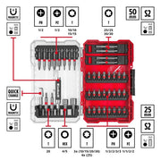 Einhell Punte Standard 3 Pezzi 25 mm T25 Cromo Vanadio