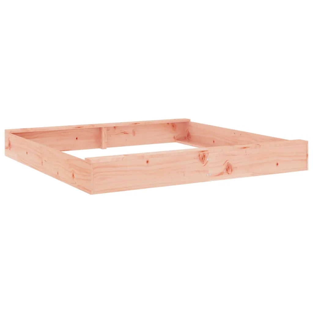 Sabbiera con Sedute Quadrata in Legno Massello di Douglas 825042