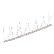 Set Dissuasori per Uccelli e Piccioni 20 pz Acciaio 5 File 10 m CFW2965152