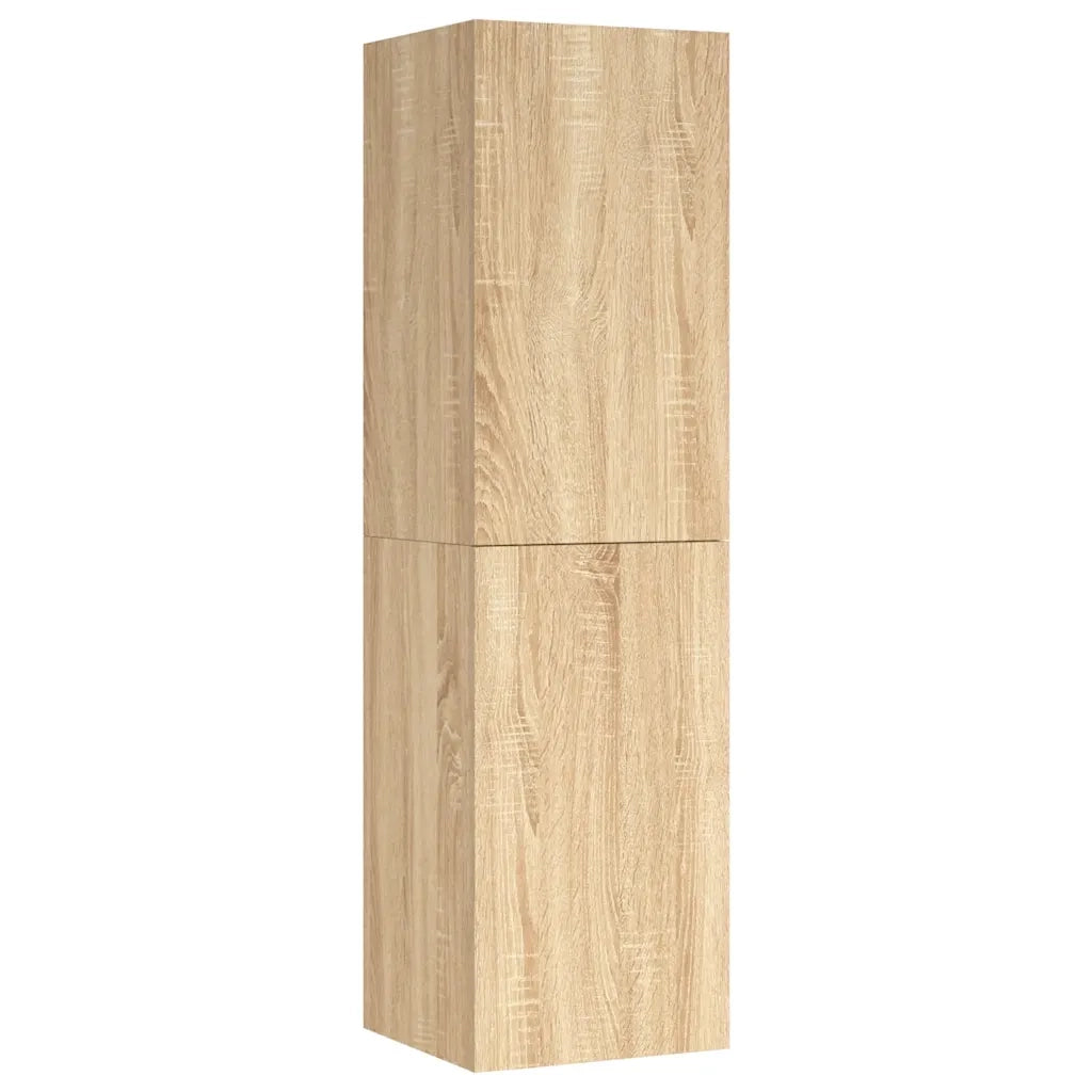 Mobile Porta TV Rovere Sonoma 30,5x30x110 cm Legno Multistrato 803368