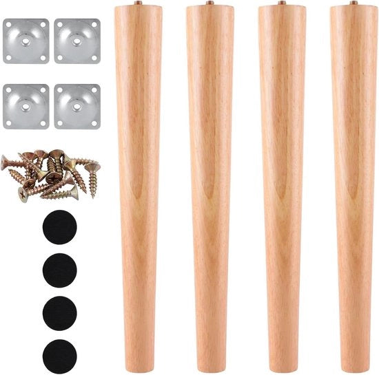 Sostegni in legno per mobili 40 cm - Eichen - Sostituenti per tavoli, divani e comodini