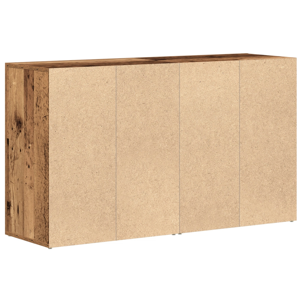 Credenza  Legno Vecchio Legno Massello di Recupero 120 x 36 x 69 cm