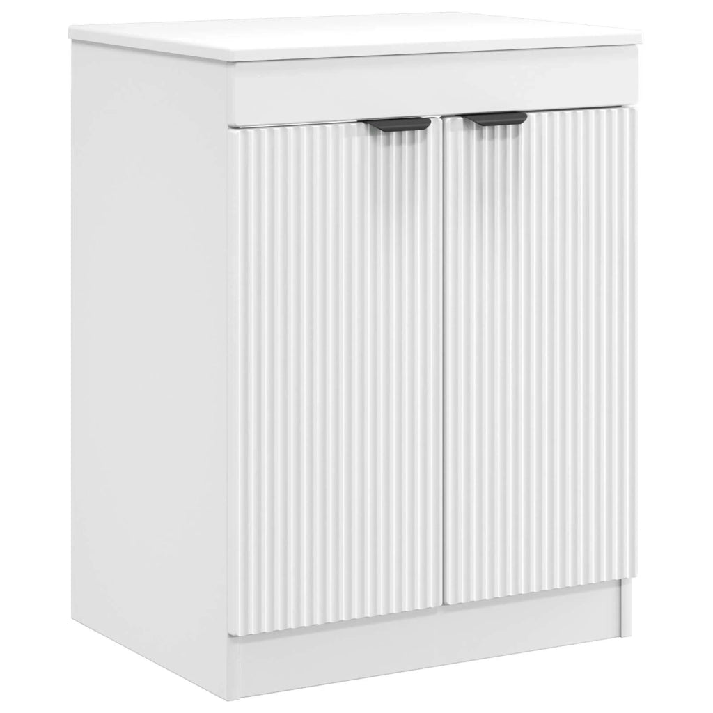 Set di mobili per il bagno Bianco Legno ingegnerizzato 3404204