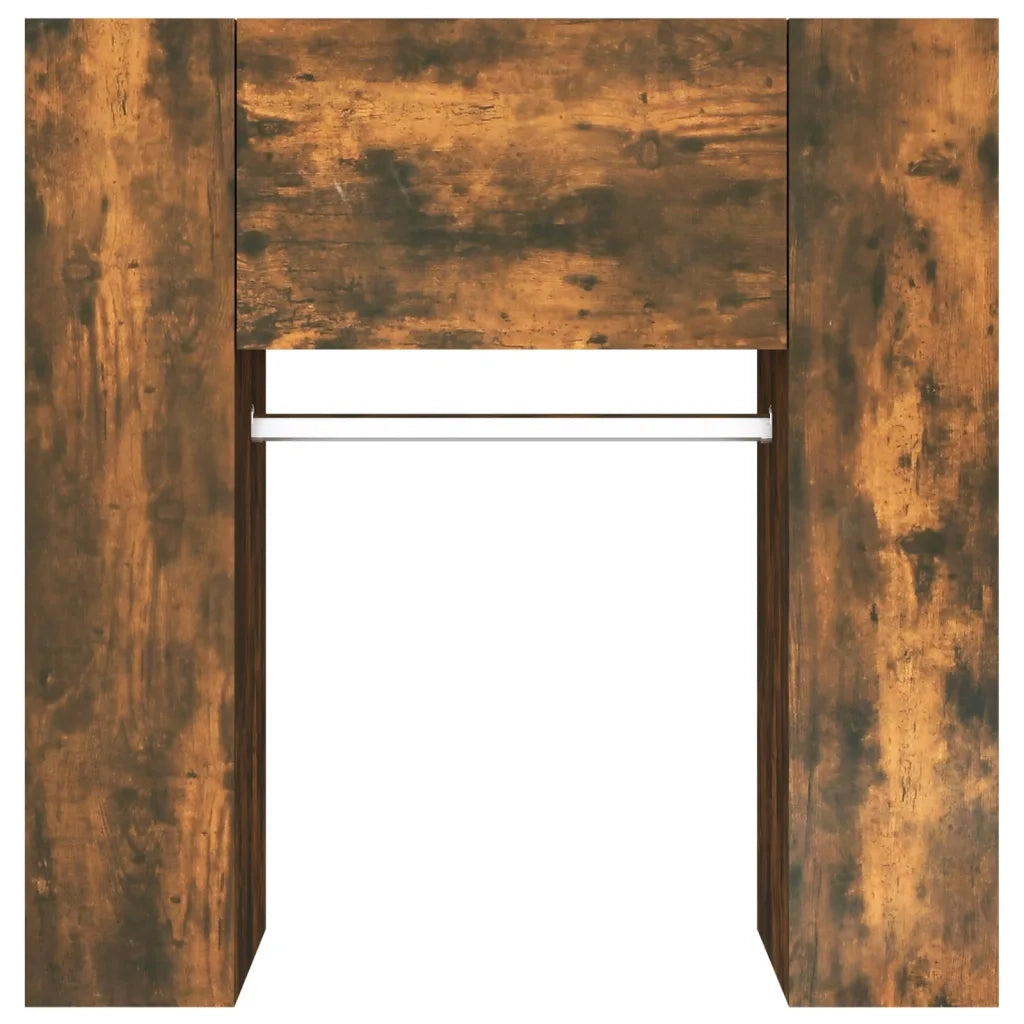 Mobili da Corridoio 2 pz Rovere Fumo in Legno Multistrato 3114179
