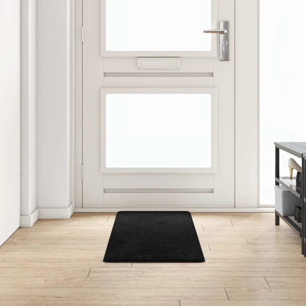 Runner in Moquette | Runner Tappeto Nero 50 x 150 cm 100% Polipropilene Tuft