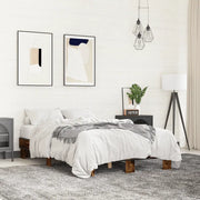 Giroletto Rovere Fumo 140x190 cm in Legno Multistrato Metallo 845899