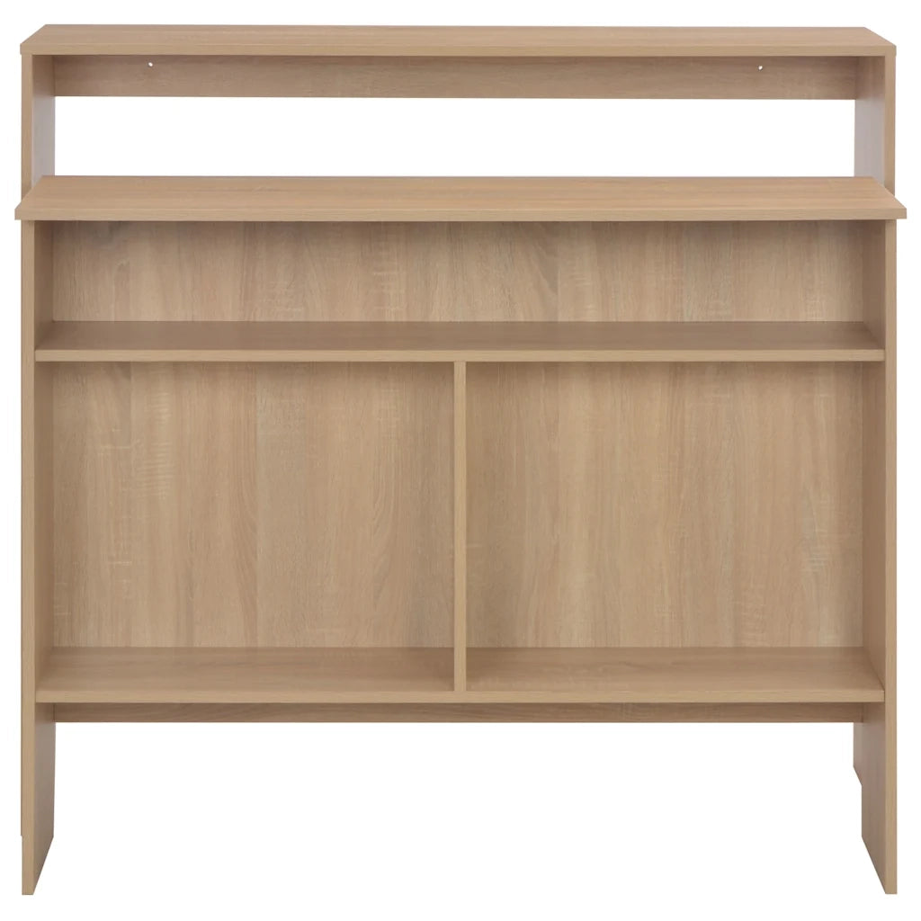 Tavolo da Bar a 2 Livelli Rovere 130x40x120 cm  cod mxl 73507