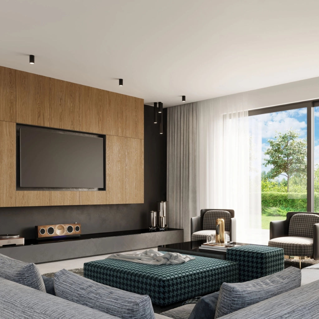 Lampada a soffitto LAGOS 60 nero