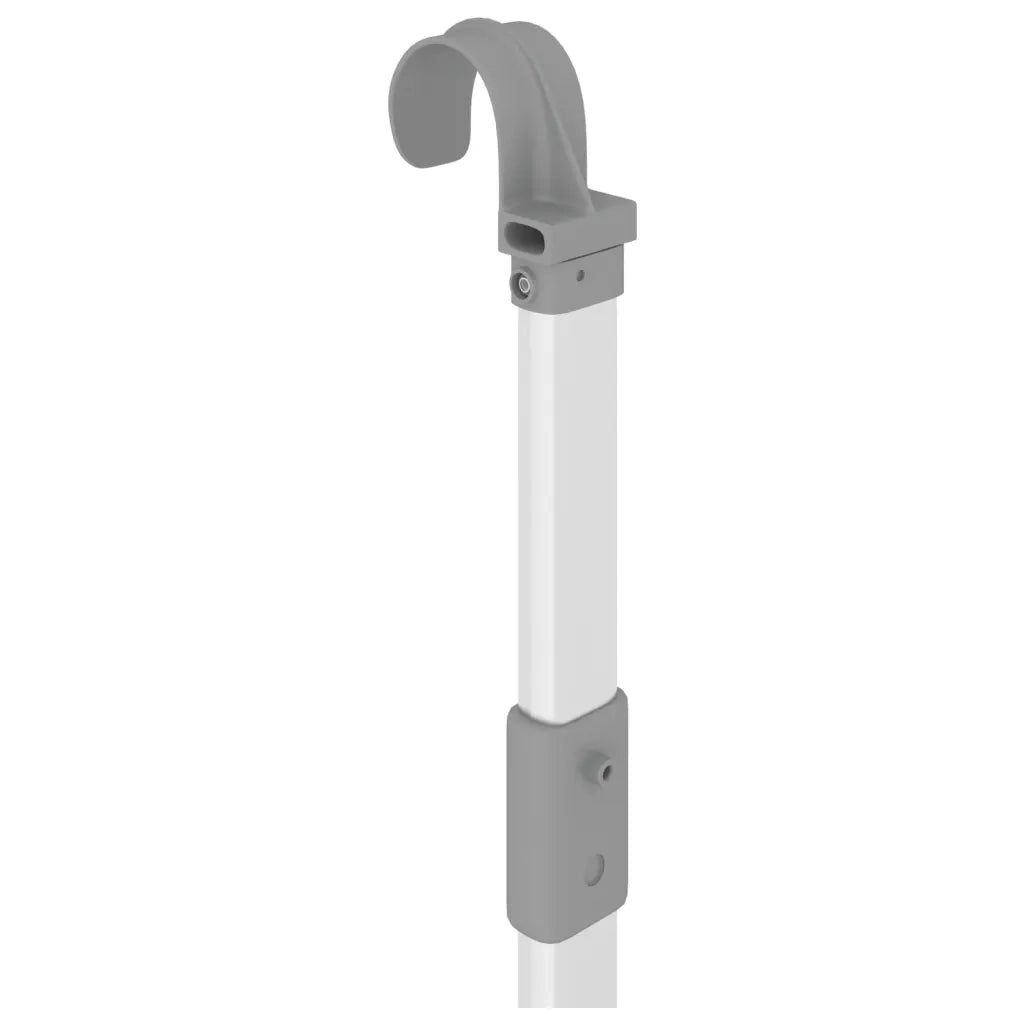 Stendino per Balcone 54x25x42 cm in Alluminio CFW9323979