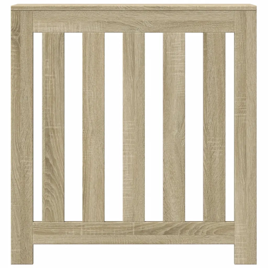 vidaXL Copertura Termosifone Rovere Sonoma 78x20x82 Legno Multistrato