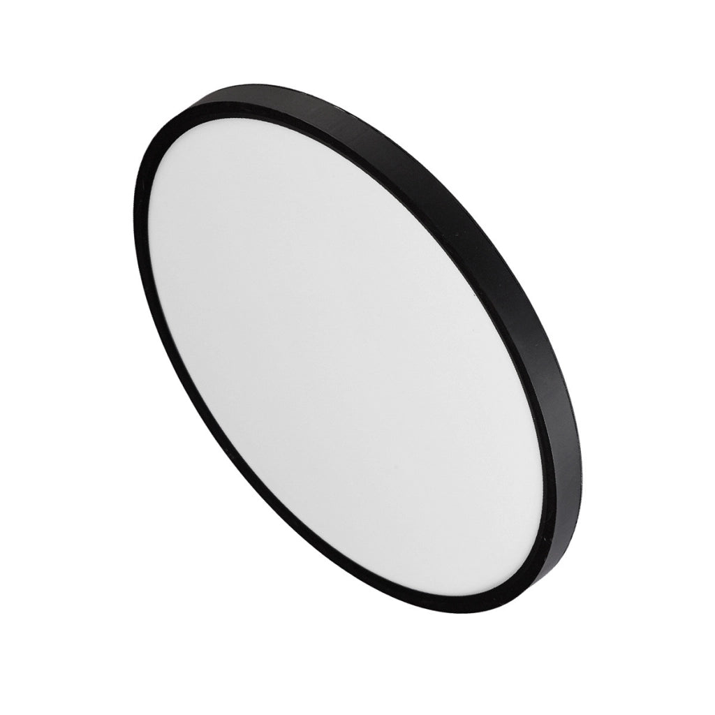 Plafoniera rotonda moderna nera Ø40 LED 36W CCT California