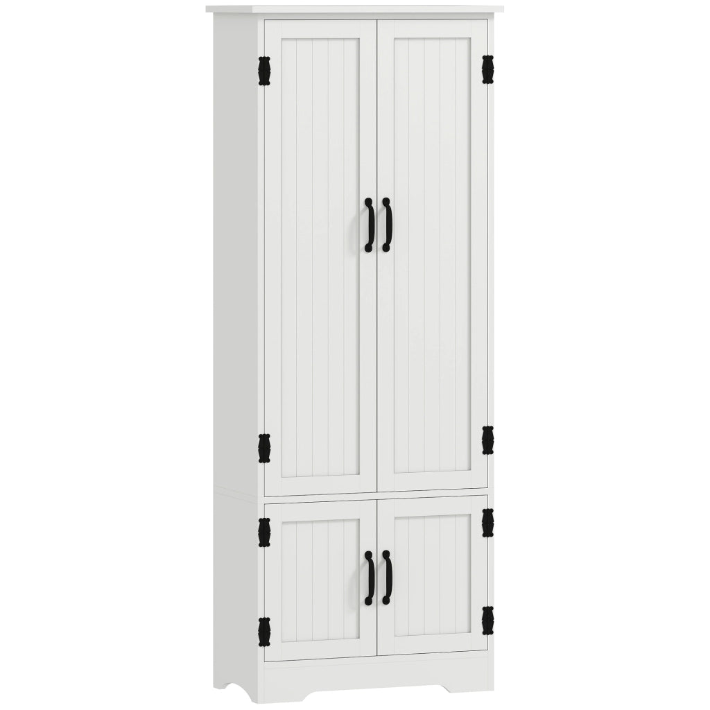 Armadio da cucina ¨C zephmum ¨C bianco 2 ante 3 ripiani