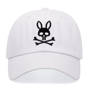 Cappellino da baseball bianco Psycho Bunny