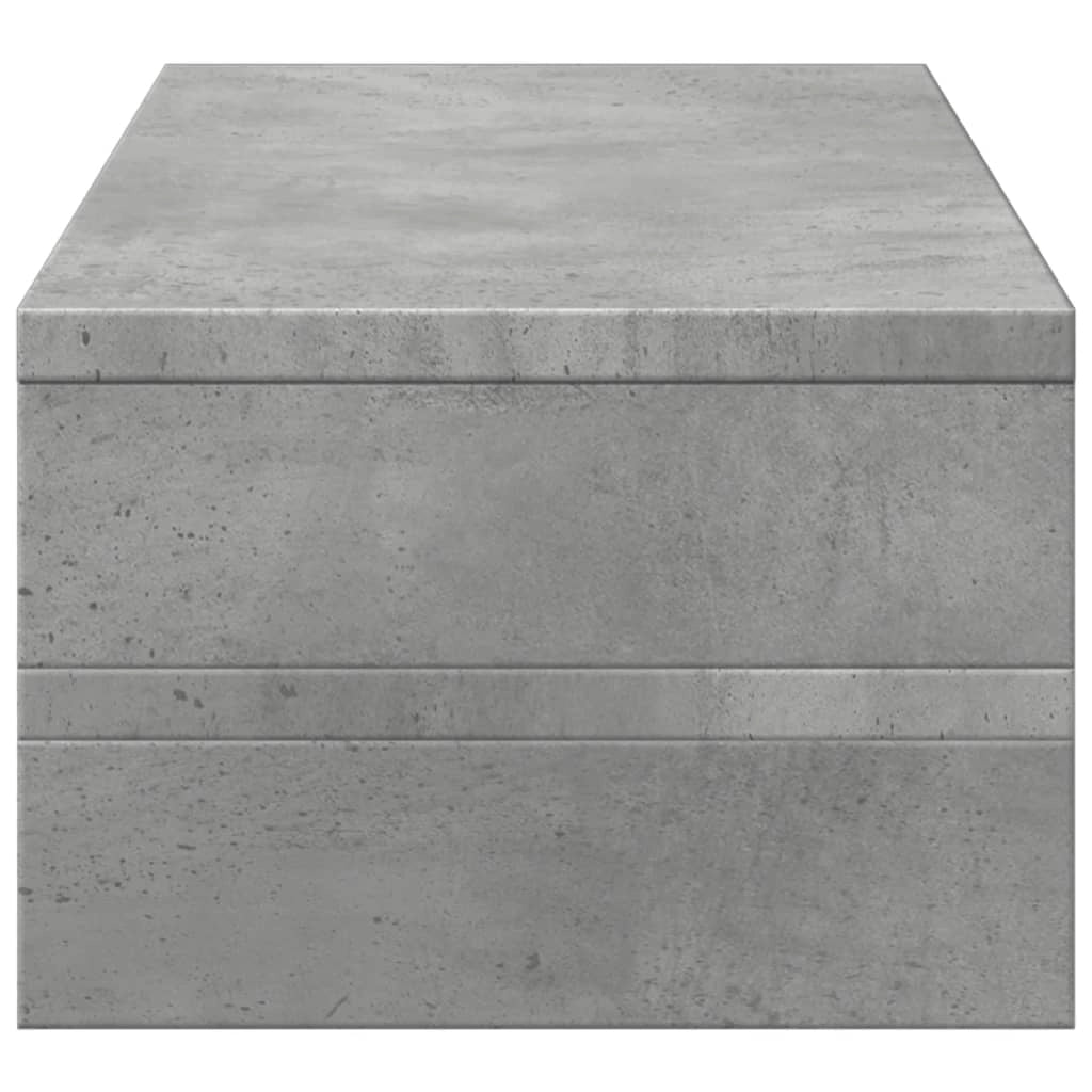 Supporto per monitor mobile da scrivania 54 x 22 x 15 cm legno ingegnerizzato grigio 02_0044891
