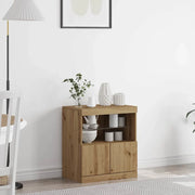 Madia LED Marrone 60,5 x 37 x 67 cm Legno multistrato 863028