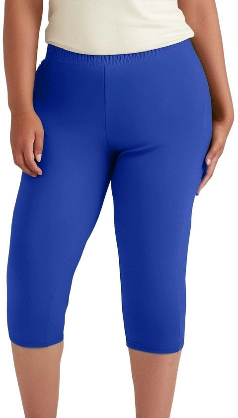 Leggins con Prestazioni Elevate - Pantalon Yoga - Dimensioni Plus - Lunghezza 7/8 - Cintura Elastica - Massimo Comfort - Materiale Respirante - Pantalon Sport