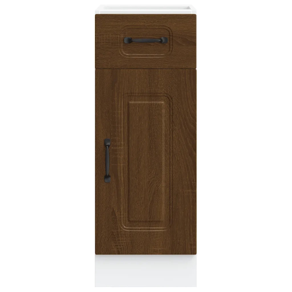 Base da Cucina Kalmar Rovere Marrone in Legno Multistrato