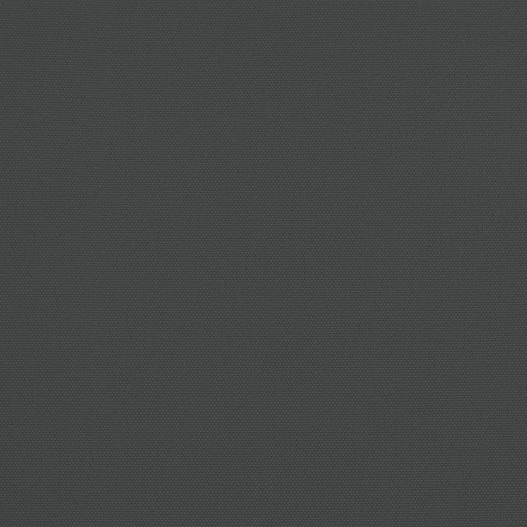 Ombrellone da balcone di dimensioni ridotte con palo in alluminio 270 x 135 cm antracite 02_0008310
