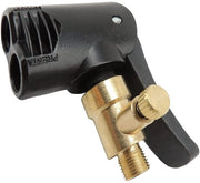 Adattore autoventile con funzione deflazionante - Sistema di raffreddamento pneumatico - Adatto per auto/moto/motocicletta - Koper/Nylon - 6,3 x 4 x 2,4 cm - Nero - Pompaggio pneumatico