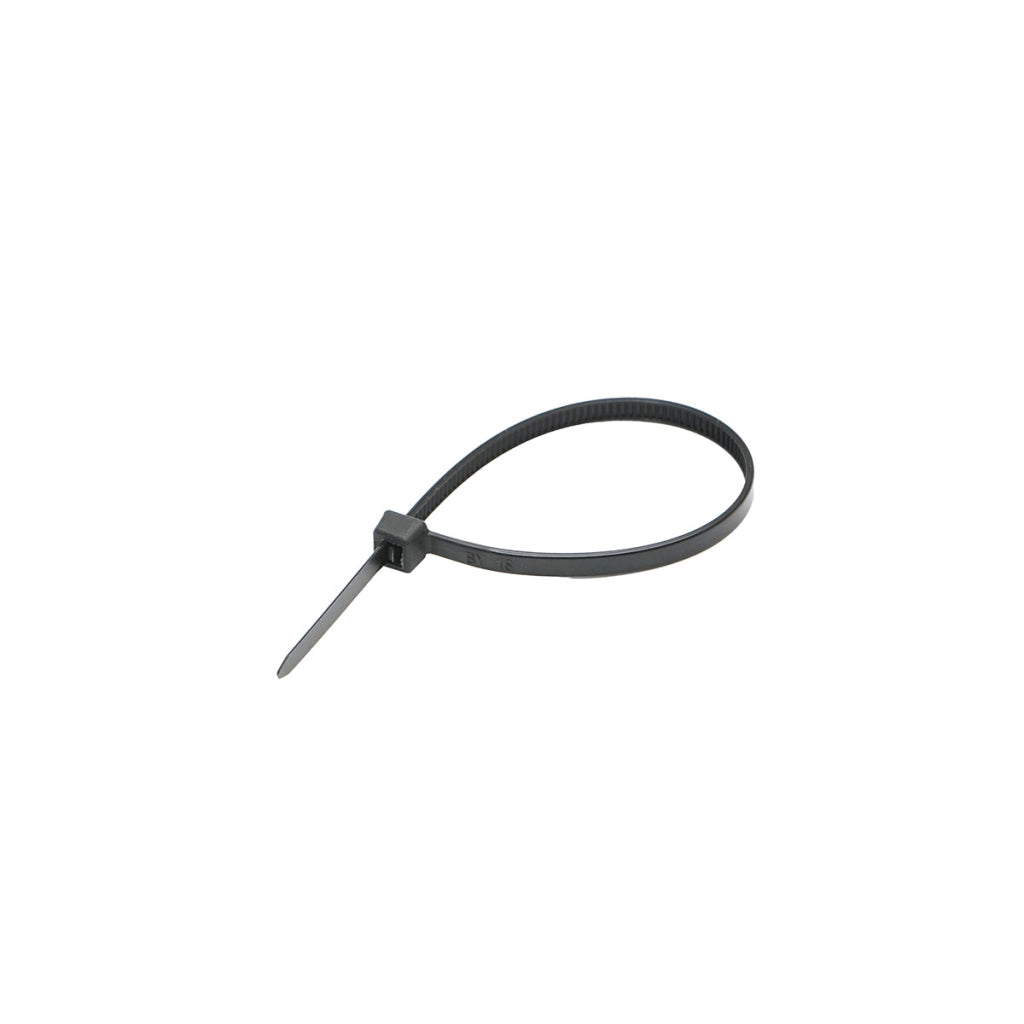 Fascetta, collare in plastica nero 3,6 × 150 mm, 100 pezzi/set Breckner Germany