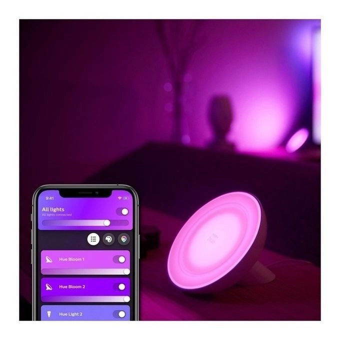 Philips Hue White and Color ambiance Lampada da tavolo Bloom