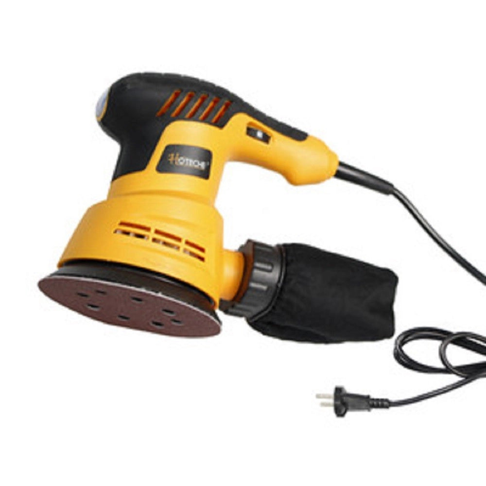 Trade Shop - Levigatrice Elettrica Rotorbitale 270 Watt 6 Velocità Per Levigare Disco 125mm -