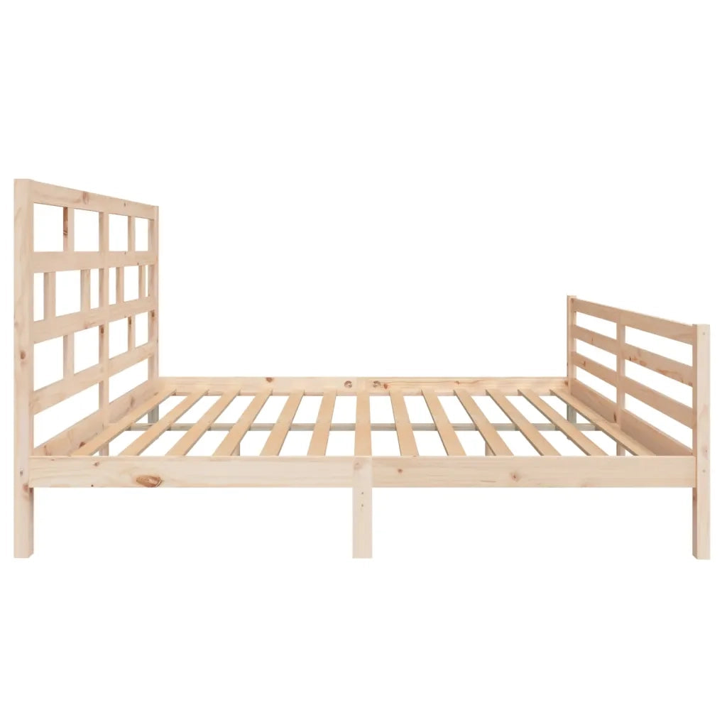 Giroletto-Struttura Letto in Legno Massello di Pino 160x200 cm 793117