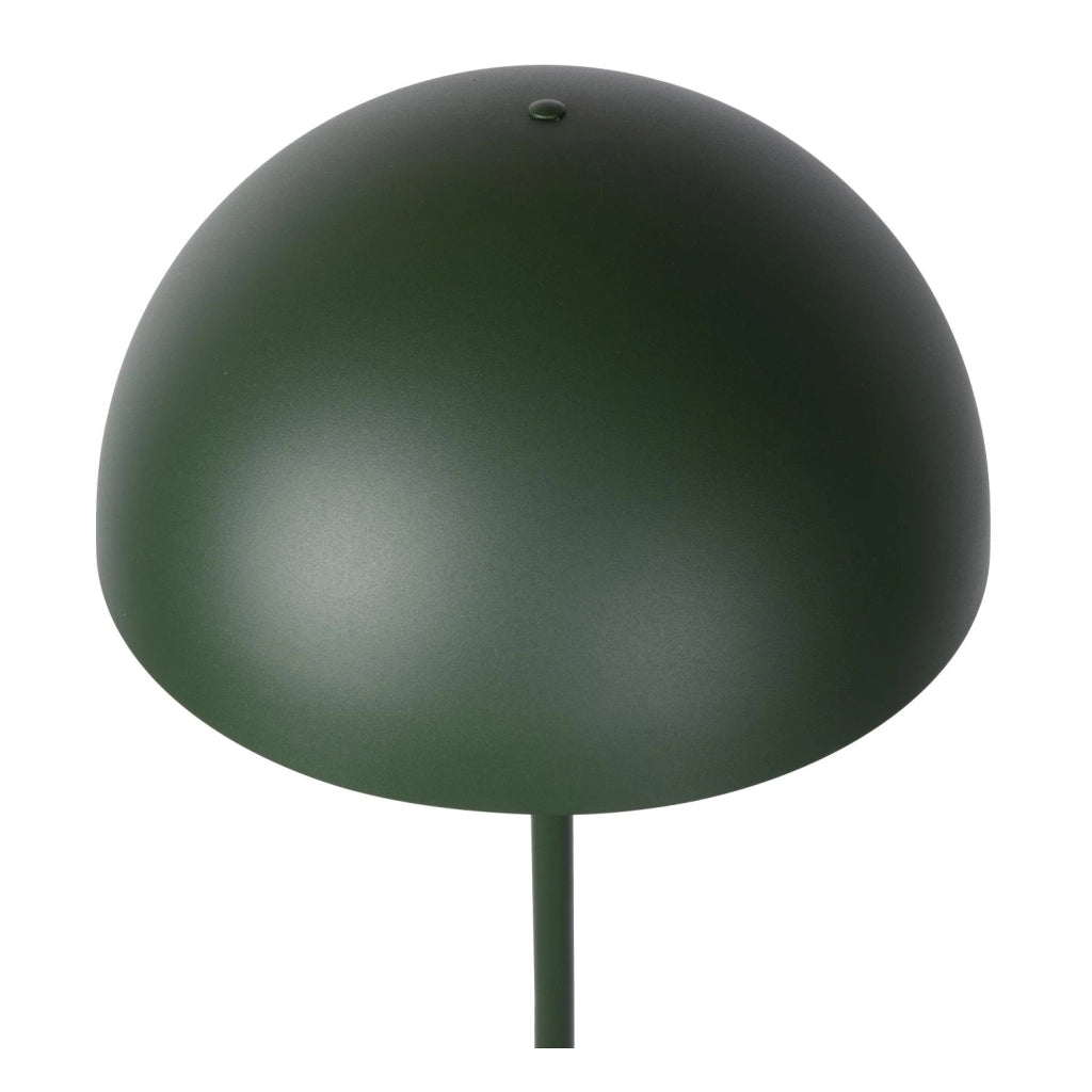 Lampada da terra industriale SIEMON verde metallo E27 Lucide