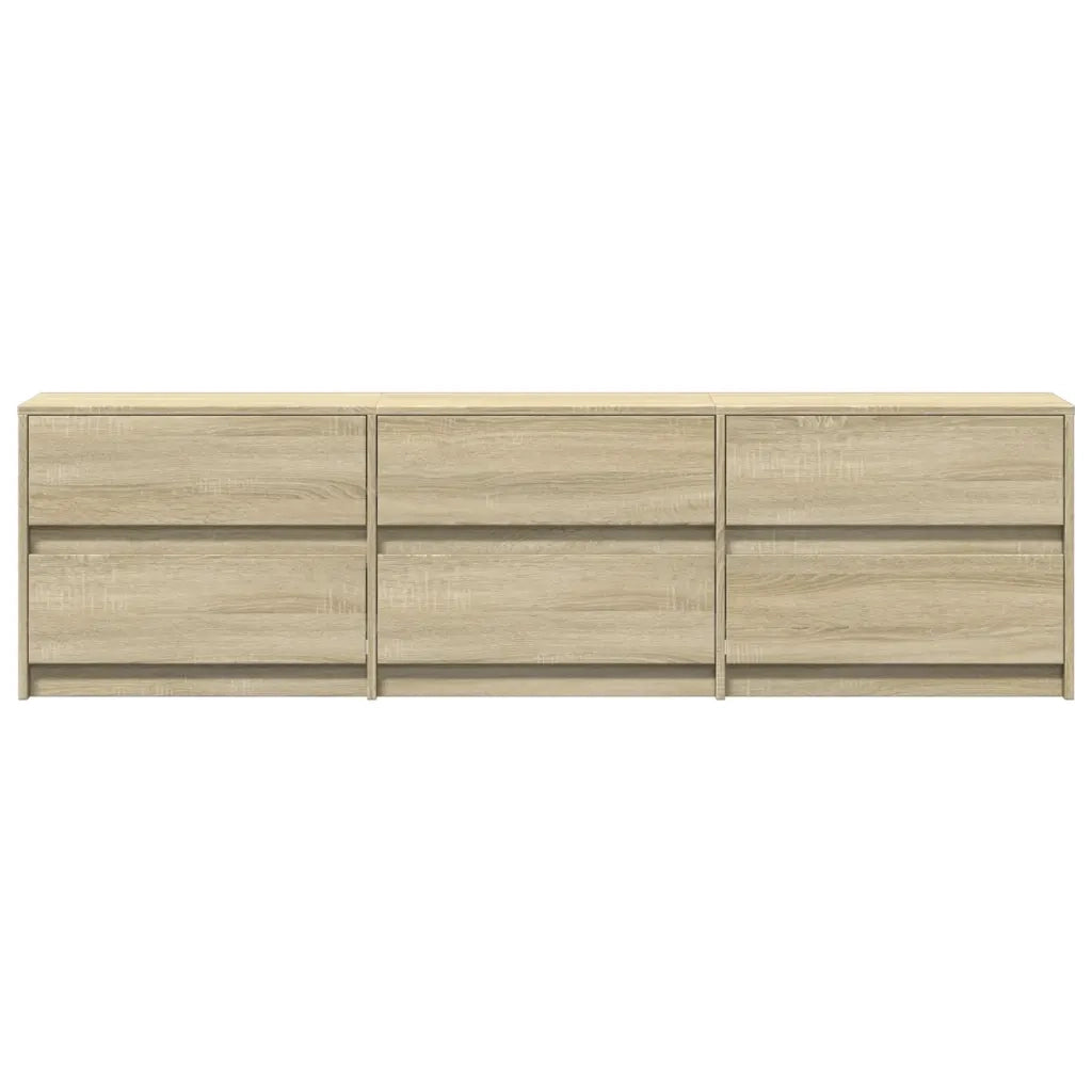 Mobile Porta TV con LED Rovere Sonoma 180x34x50cm in Truciolato 3307928