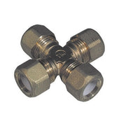 CROCE CON 4 DADI PER RAME CON OGIVA TEFLON TIEMME- 1/2 x 14- TIEMM- pezzi 1