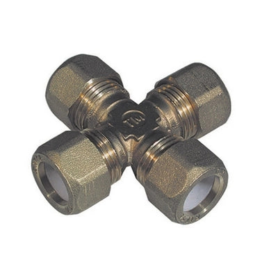 CROCE CON 4 DADI PER RAME CON OGIVA TEFLON TIEMME- 1/2 x 14- TIEMM- pezzi 1