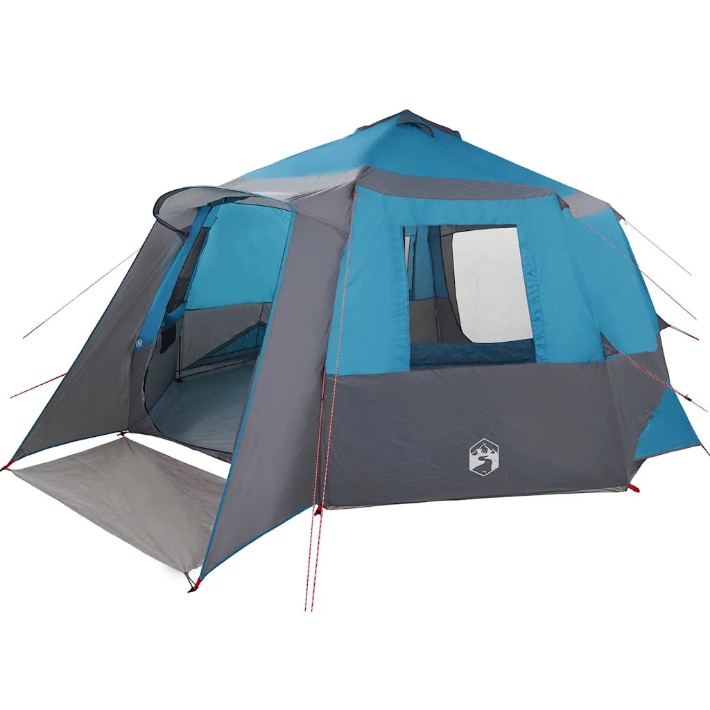 Tenda da campeggio per 12 persone con tetto Blu e Grigio 42004057