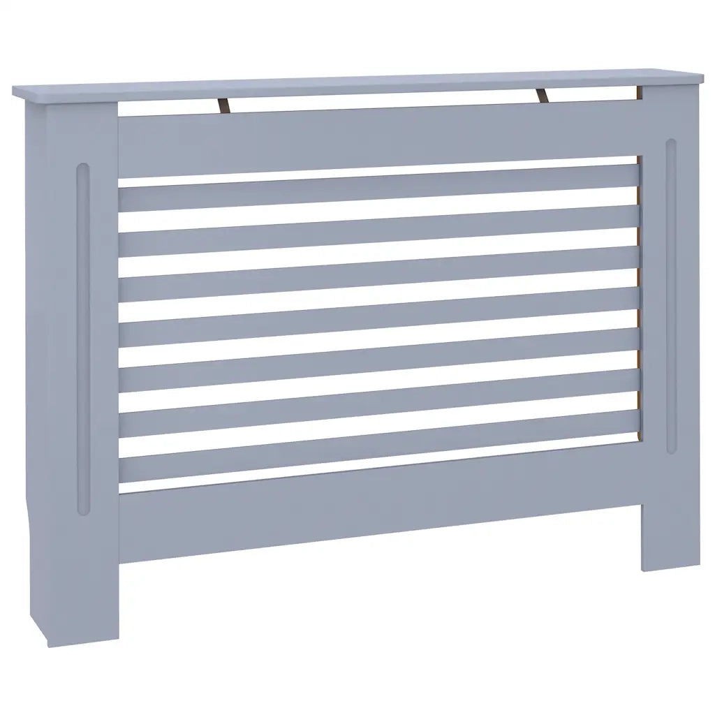 Copertura per Radiatore Antracite 112x19x81,5 cm in MDF CFW3058905