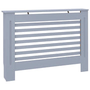 Copertura per Radiatore Antracite 112x19x81,5 cm in MDF CFW3058905