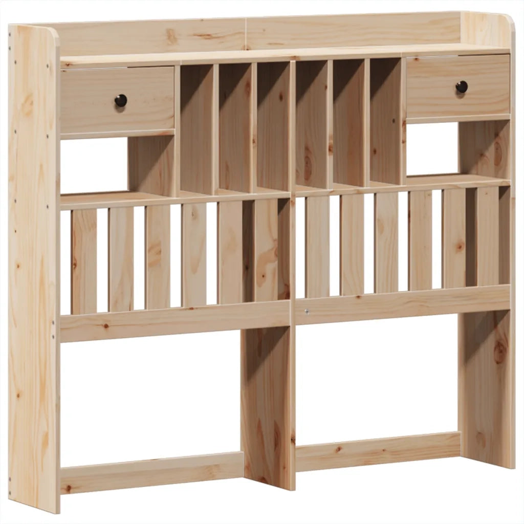 Letto senza Materasso-Struttura Letto 135x190 cm in Legno Massello di Pino 269297