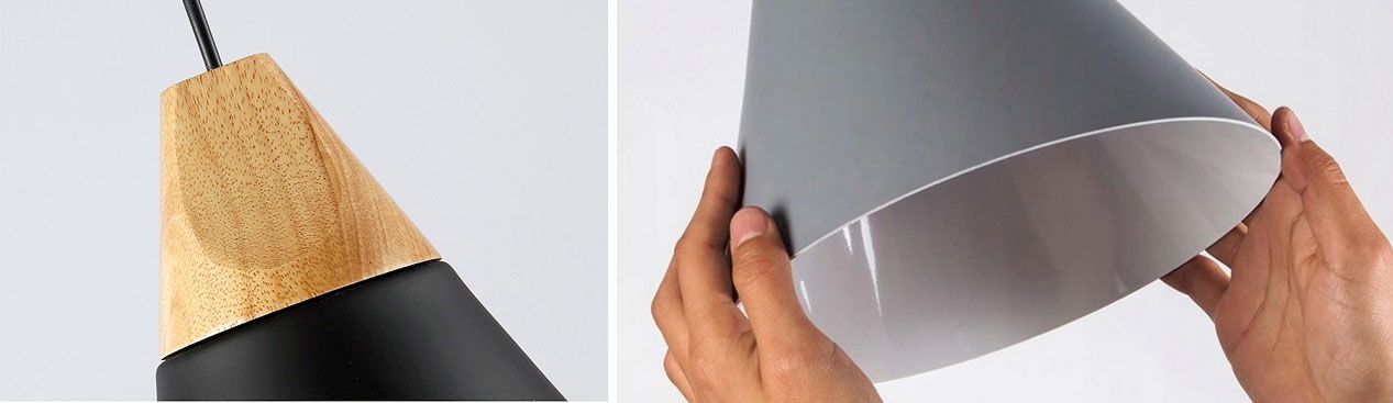 Lampada Da Soffitto Scandi B Nero