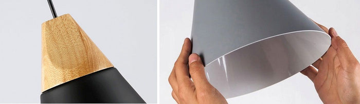 Lampada Da Soffitto Scandi B Nero