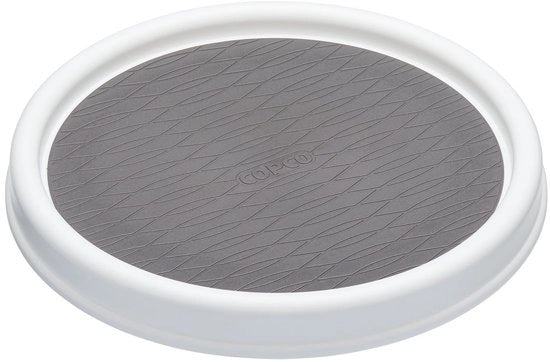 Piastra di sostegno - spazia risparmiato - 1 pezzo - bianco/grigio - plastica - 23 cm