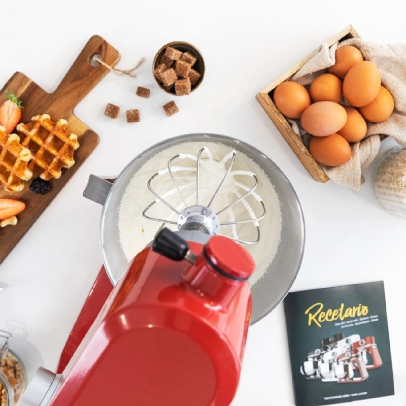 CECOTEC 04170 - Planetaria Impastatrice Twist&Fusion 4000 Luxury Red