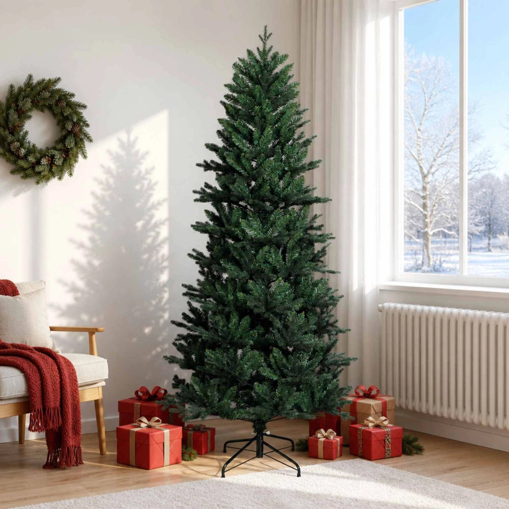 Albero di Natale Artificiale con Rami Pieghevoli 180 cm 42055499