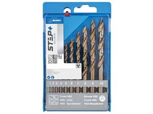 PUNTE HSS-G RETTIFICATE STEP+ IN SET DA PEZZI 10 - 1 pezzi KRINO