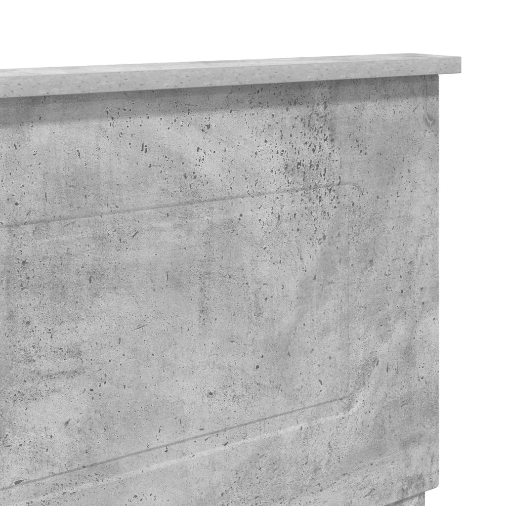 Testiera Grigio cemento Legno multistrato 888257