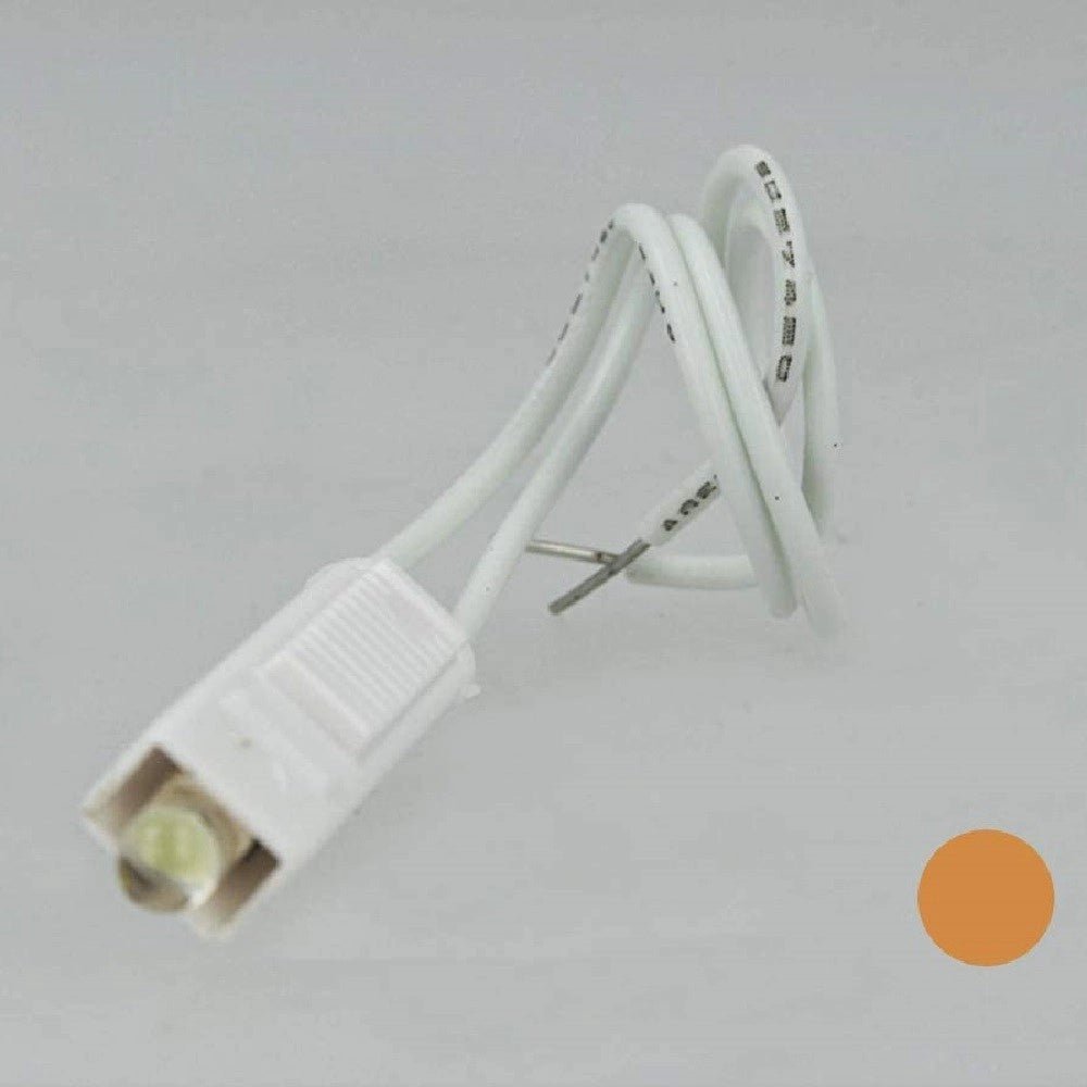 Trade Shop - Lampada Led 220v 0.5w Per Comandi Assiali Compatibile Bticino Axolute - Arancione