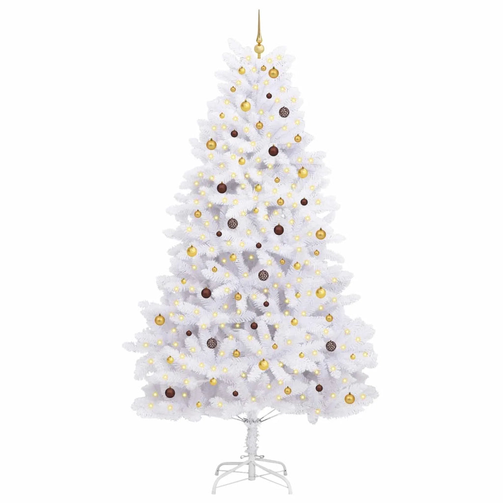 Albero di Natale artificiale Bianco 138 x 138 x 300 cm 3210137
